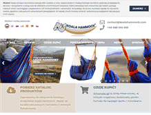 Tablet Screenshot of koalahammock.com